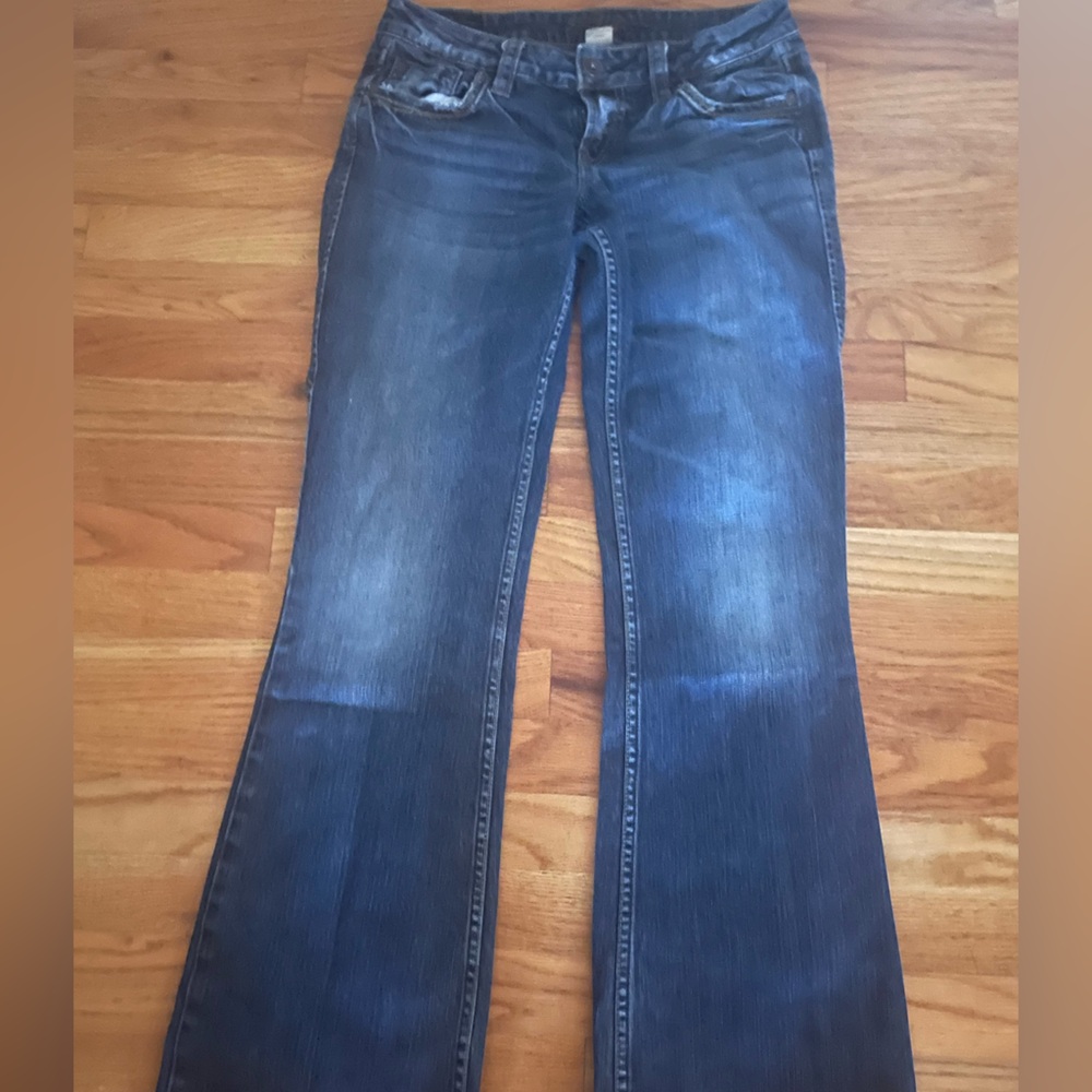 Silver jeans